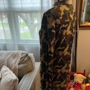 Camo Tunic Top